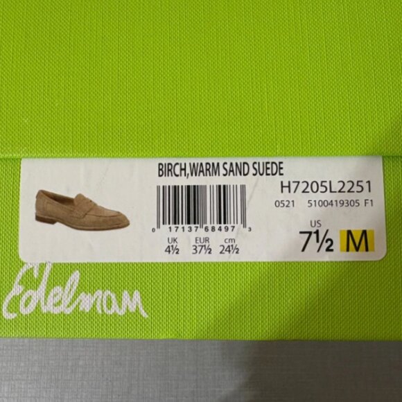 Sam Edelman Women's Birch Suede Leather Penny Loafers MSRP$165 Chic & Comfy - Picture 6 of 8